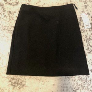 High Waisted Wool Mini Skirt With Pockets NWT